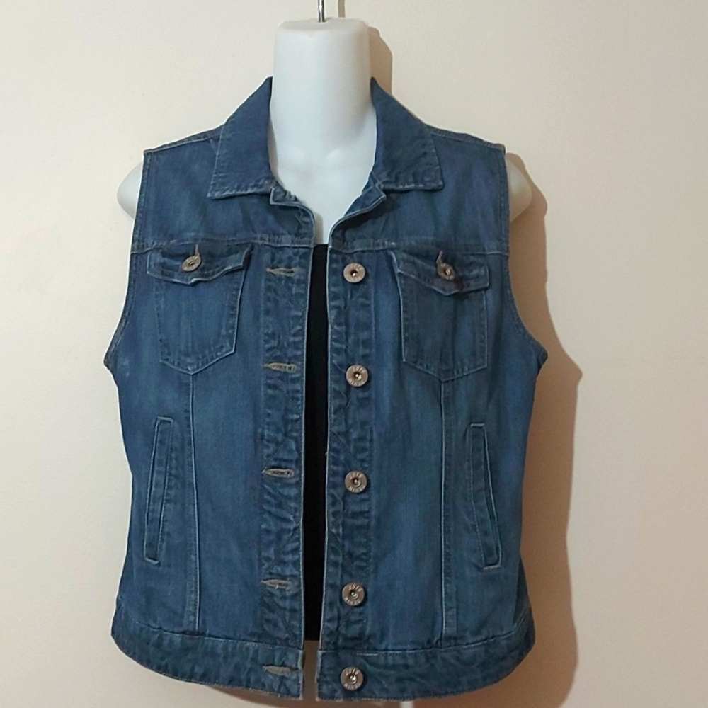 2016 By Parasuco Sleeveless Denim Vest